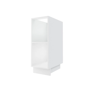 FOLLY, skříňka dolní D1D 30, beige mat/bílá