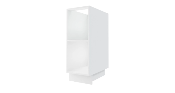 FOLLY, skříňka dolní D1D 30, beige mat/bílá