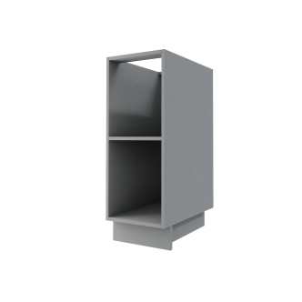 FOLLY, skříňka dolní D1D 30, beige mat/grey