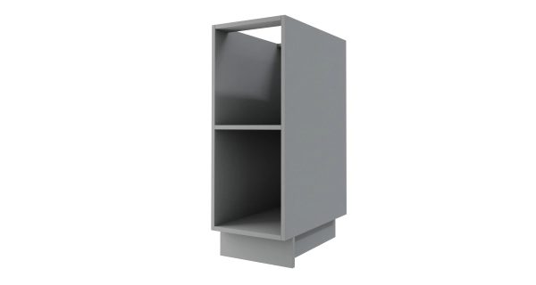 FOLLY, skříňka dolní D1D 30, beige mat/grey