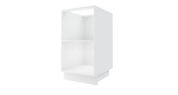 FOLLY, skříňka dolní D1D 45, beige mat/bílá