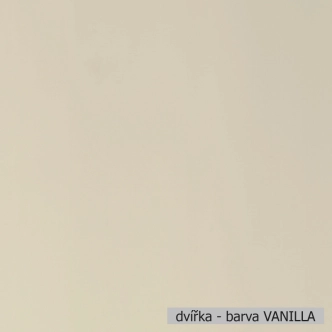 FOLLY, skříňka dolní D1K 90, vanilla mat/bílá