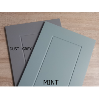 FOLLY, skříňka dolní D2A 80/1A, mint/bílá