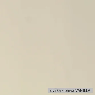 FOLLY, skříňka dolní D2m 120, vanilla mat/lava