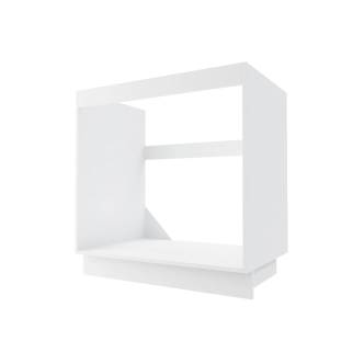 FOLLY, skříňka dolní dřezová D8z 80, beige mat/bílá