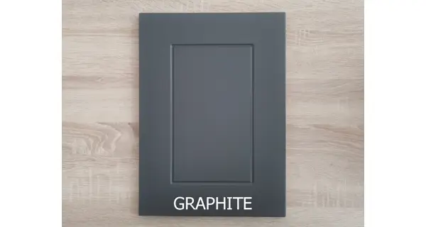 FOLLY, skříňka horní rohová W 10, graphite/grey