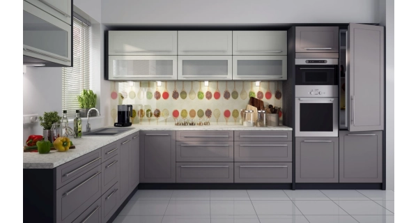 FOLLY, skříňka horní W2 40, beige mat/lava