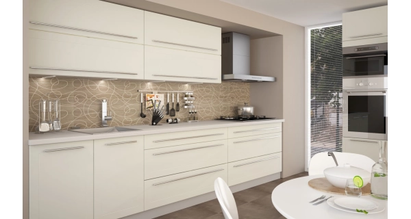 FOLLY, skříňka horní W2 50, vanilla mat/grey