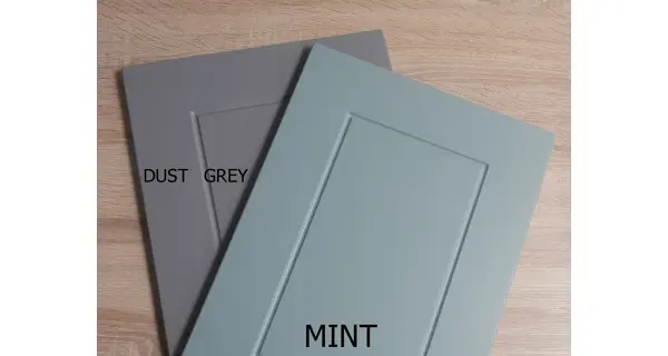 FOLLY, skříňka horní W4 50, mint/grey