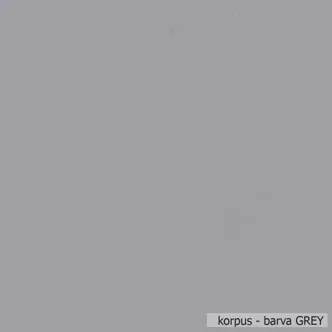 FOLLY, skříňka horní W4 60, white mat/grey DOPRODEJ