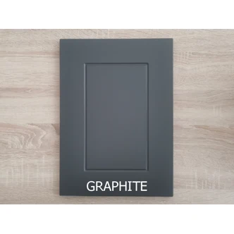 FOLLY, skříňka horní W4 80, graphite/bílá