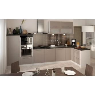 FOLLY, skříňka horní W4b 80, beige mat/grey