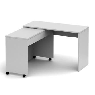 GEMMIFERA rozkládací psací stůl, bílá