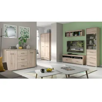 GOFRY postel 90x200 cm, dub san remo světlý, 5 let záruka