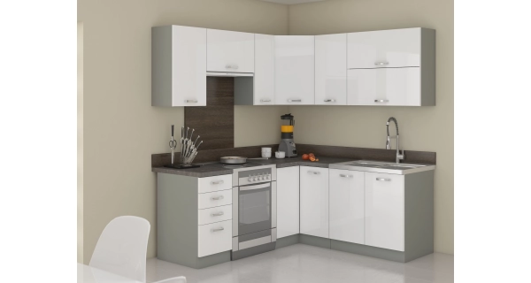 HARLOW, skříňka dolní 30 D OTW BB, šedá