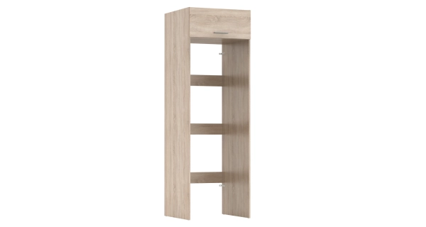 HELFIN skříňka na pračku a sušičku, dub sonoma