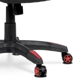 Herní a kancelářské křeslo PADILLA, červená/černá