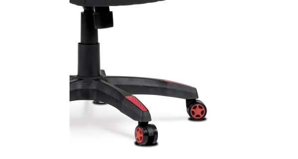 Herní a kancelářské křeslo PADILLA, červená/černá