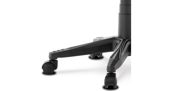 Herní křeslo GERIZIM, černá a stříbrná ekokůže/černá látka