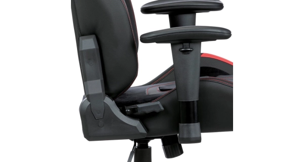 Herní křeslo PADILLA TOP, černá/červená