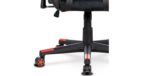 Herní křeslo PADILLA TOP, černá/červená