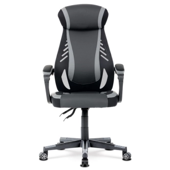 Herní křeslo PRADESH, šedá/černá 