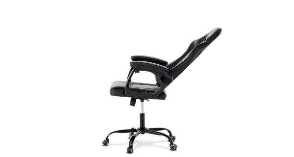 Herní křeslo SOKAR, šedé/černé