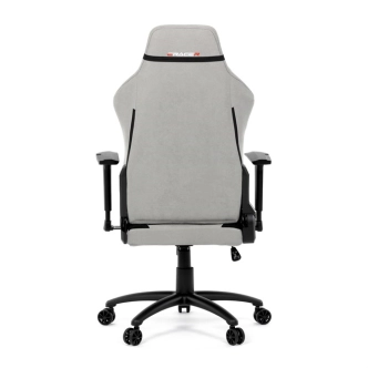 Herní křeslo VORNALZAN, stříbrná látka