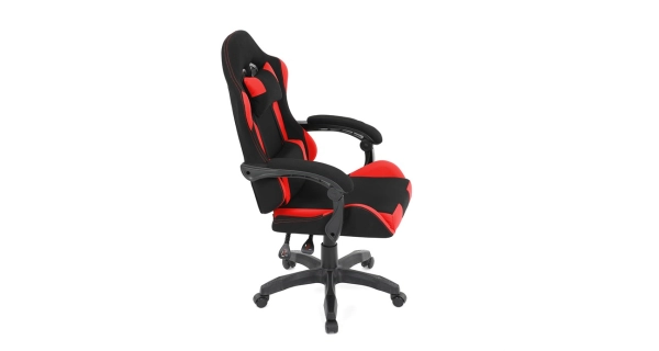 Herní křeslo ZORTORZAN, černá a červená látka