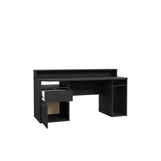 Herní stůl ROLWAL typ 3, černý mat, 5 let záruka