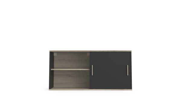 Horní kuchyňská skřínka LIEGE L120, dub kronberg/černá