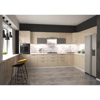 Horní skříňka MARCIE G-80/72, dvířka: béžový lesk