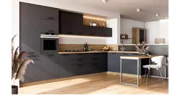 Horní vitrína MARCIE GV-40/72, levá, dub craft