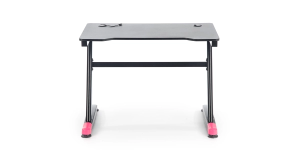 Hráčský stůl ZINDER, černo-červená