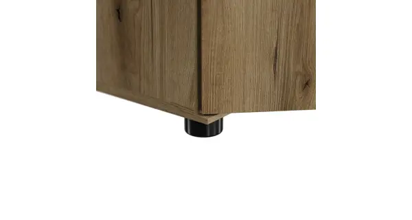 ICHAO komoda 3D3S, dub evoke/platinová bílá