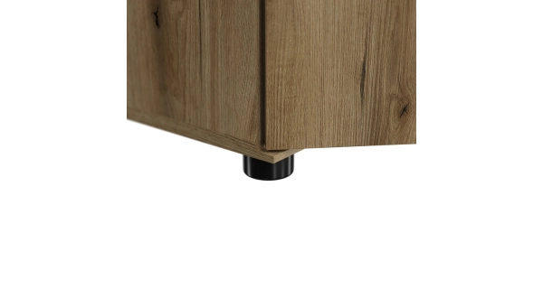 ICHAO televizní stolek 1D2S, dub evoke/sametová černá