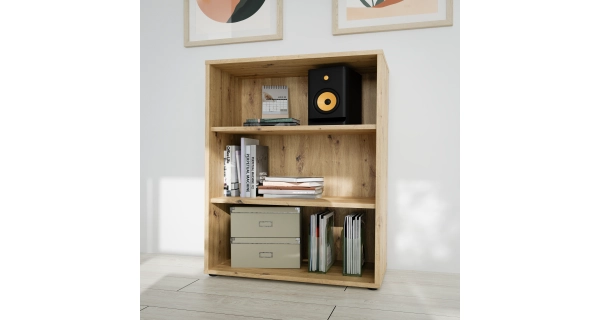 INLO nízký regál šířka 84,5 cm, dub artisan, 5 let záruka