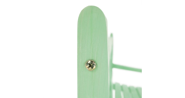 ITAYA, dřevěná zahradní lavička, neo mint, 124 cm