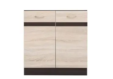 JAMISON, skříňka pod dřez 80 cm, dub sonoma