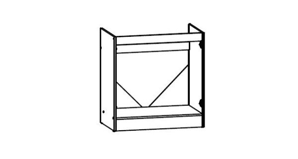 JAMISON, skříňka pod dřez 80 cm, dub sonoma