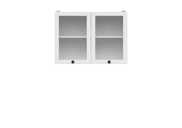 JAMISON, vitrína horní 80 cm, bílá