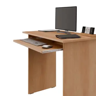 Jednoduchý PC stůl NEJBY WINSTON, buk