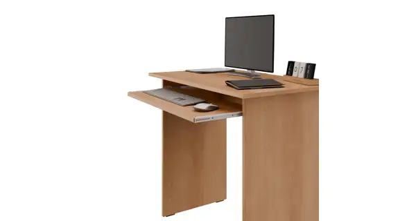 Jednoduchý PC stůl NEJBY WINSTON, buk