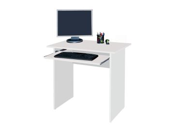 Jednoduchý  PC stůl TWIST, bílá