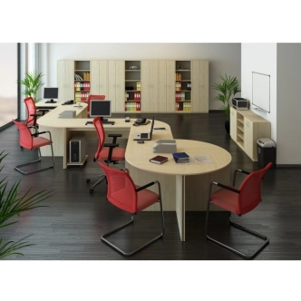 Jednoduchý psací stůl AMPAT šíře 120, dub sonoma