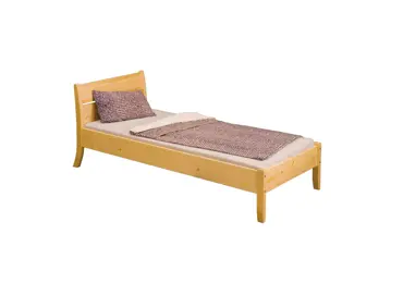 Jednolůžko DIMLANG 90x200 cm, masiv smrk