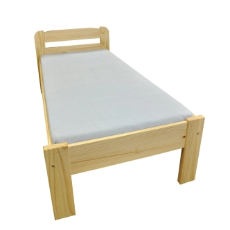 Jednolůžko SOMALIE 2 90 x 200 cm, masiv borovice