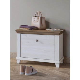 JEJUDO botník nízký, abiskoash bílý/dub lefkas