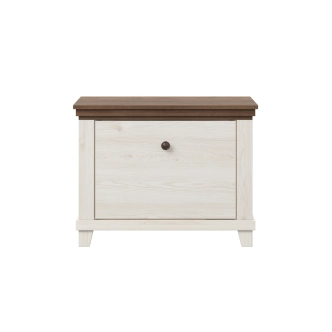 JEJUDO botník nízký, abiskoash bílý/dub lefkas