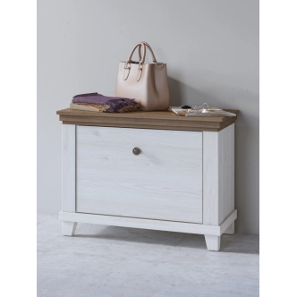 JEJUDO botník nízký, abiskoash bílý/dub lefkas